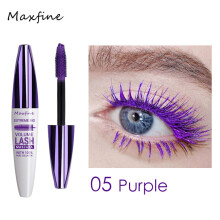 (05# PURPLE) MAXFINE Long Lasting 5D Waterproof Mascara Make Up Beauty Smudgeproof Mascara UK