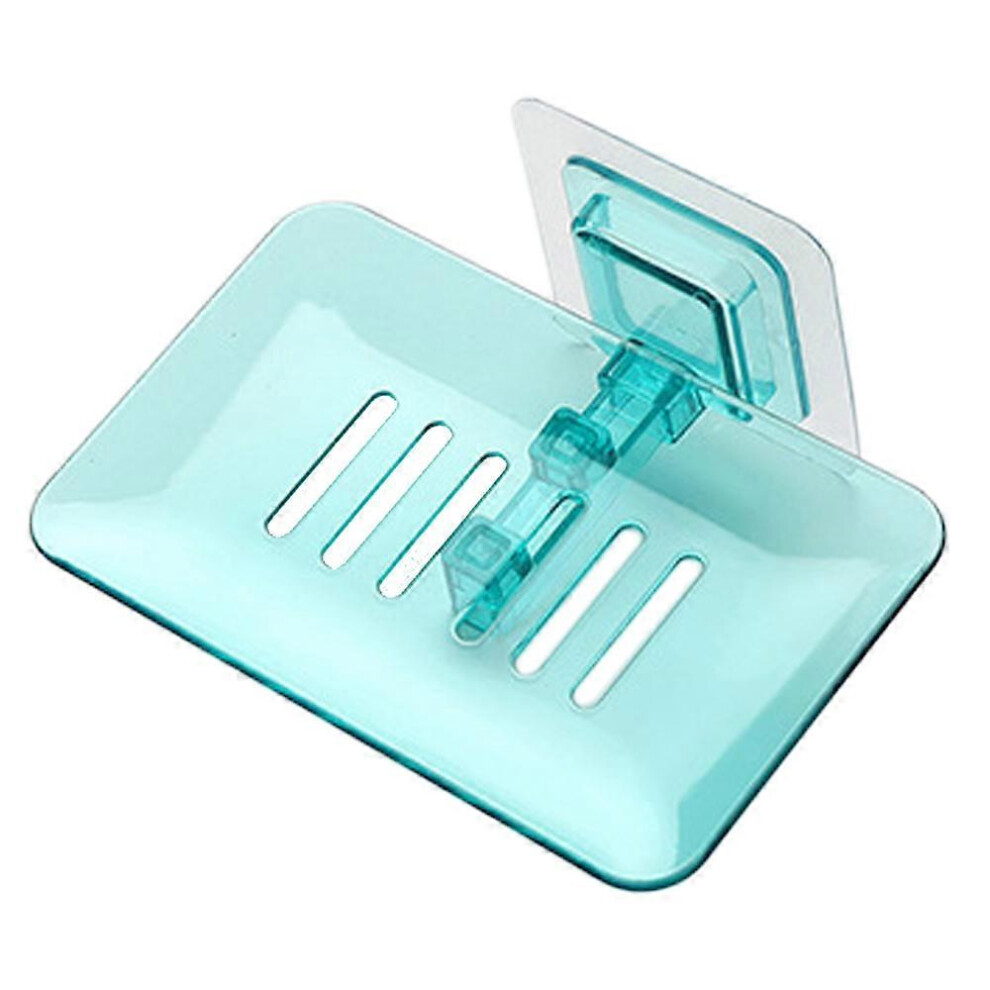 (Beautiful green, One size) Case, Holder with Suction Cups,    Kitchen Accessory, Space Saving Shower Soap Holder-image-OPC-PHHMSRM-NEW