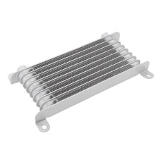 (As show, One size) Engine Oil Cooler Aluminum Oil Cooling Radiator for Motorcycle Dirt Bike ATV 50CC250CC