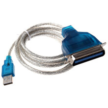 (As show, One size) USB to Parallel IEEE 1284 Printer Adapter Cable PC (Connect your old parallel printer to a USB port-C10
