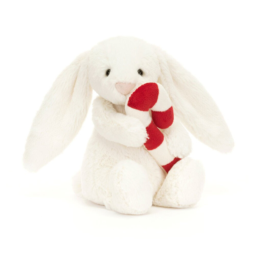 (Bashful Bunny with Candy Cane) Plush toys, birthday gifts, Valentine's Day gifts, surprise gifts