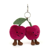 (Amuseables Cherries Bag Charm ) Plush toys, birthday gifts, Valentine's Day gifts, surprise gifts