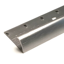 Interfloor Premier Single Edge Carpet Trim ? Brushed Steel/Nickel Finish 0.9m