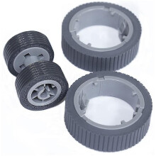 (As show, One size) Pa03670 - 0001 Pa03670 - 0002 Consumable Set Pick Roller + Brake Roller Roller compatible with Fi-7160 Fi-7260-C10