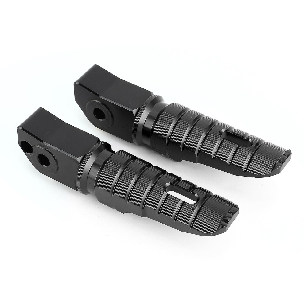 (As Show, One Size) Motorcycle Rear Foot Pegs Control Component Enlarge Base Fit For Honda Cb125r / Cb250r / Cb300r / Cbr250rrblack 4909775985566
