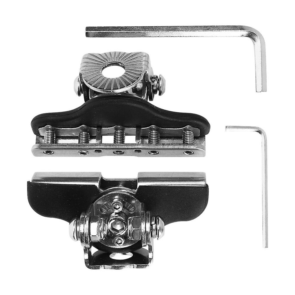 Kikidex (As Show, One Size) Stainless Steel Rotatable Hood Light Bar Bracket Spotlights Clamp Holders Ip68 Waterproof Universal Car Accessory
