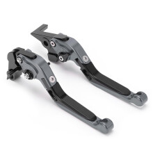 (As show, One size) Motorcycle Handlebar Brake Clutch Levers Aluminum Alloy Replacement for Tenere 700 20192021