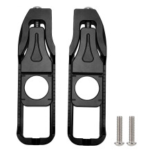 (As show, One size) Pair Motorcycle Left Right Chain Adjusters Tensioners Replacement for Yamaha YZF R6 20172020Black