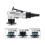 (As show, One size) Mini Pneumatic Chamfering Tool With Replace Blades Inserts And Bearings, 45 Degree Air Chamfer Debu-C8 3