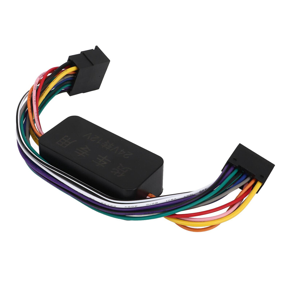 (As Show, One Size) Truck 24V To 12V Voltage Buck Converter Volt Converter Transformer Reduction Module For Android Host 4909775900101