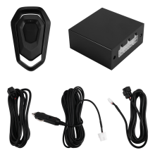 Controlador de válvula eletrônica universal para vários tubos de escape de motor com acessórios de carro de controle remoto