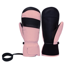 Winter snowboard handschoenen outdoor winddicht en warm waterdicht touchscreen ski roze