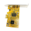 Κάρτα λήψης βίντεο PCIE σε AV 878A, εικόνα HD, 640x480, 2 θύρες, υποδοχή ακροδεκτών Svhs 8