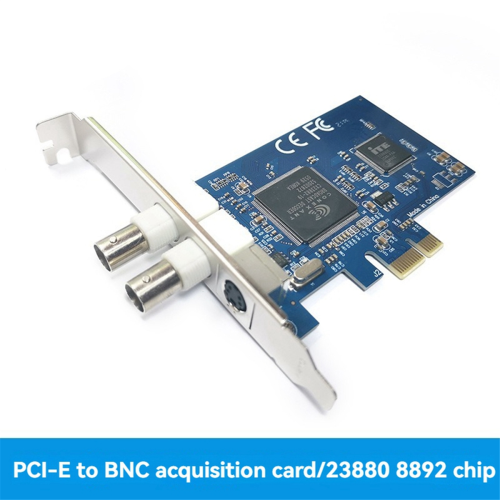 Κάρτα καταγραφής PCIE σε BNC CX23880+8892 με τσιπ παρακολούθησης, τερματικό AV/S, βίντεο SV2000 2