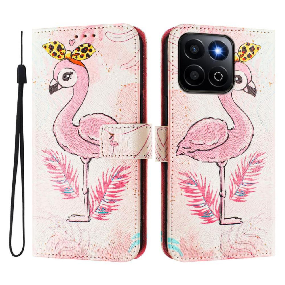 (C3 ) Case For Honor 200 Smart 5G Card Holder Pattern With Credit Slot Wallet Cover Flip Pu Leather 764563573776