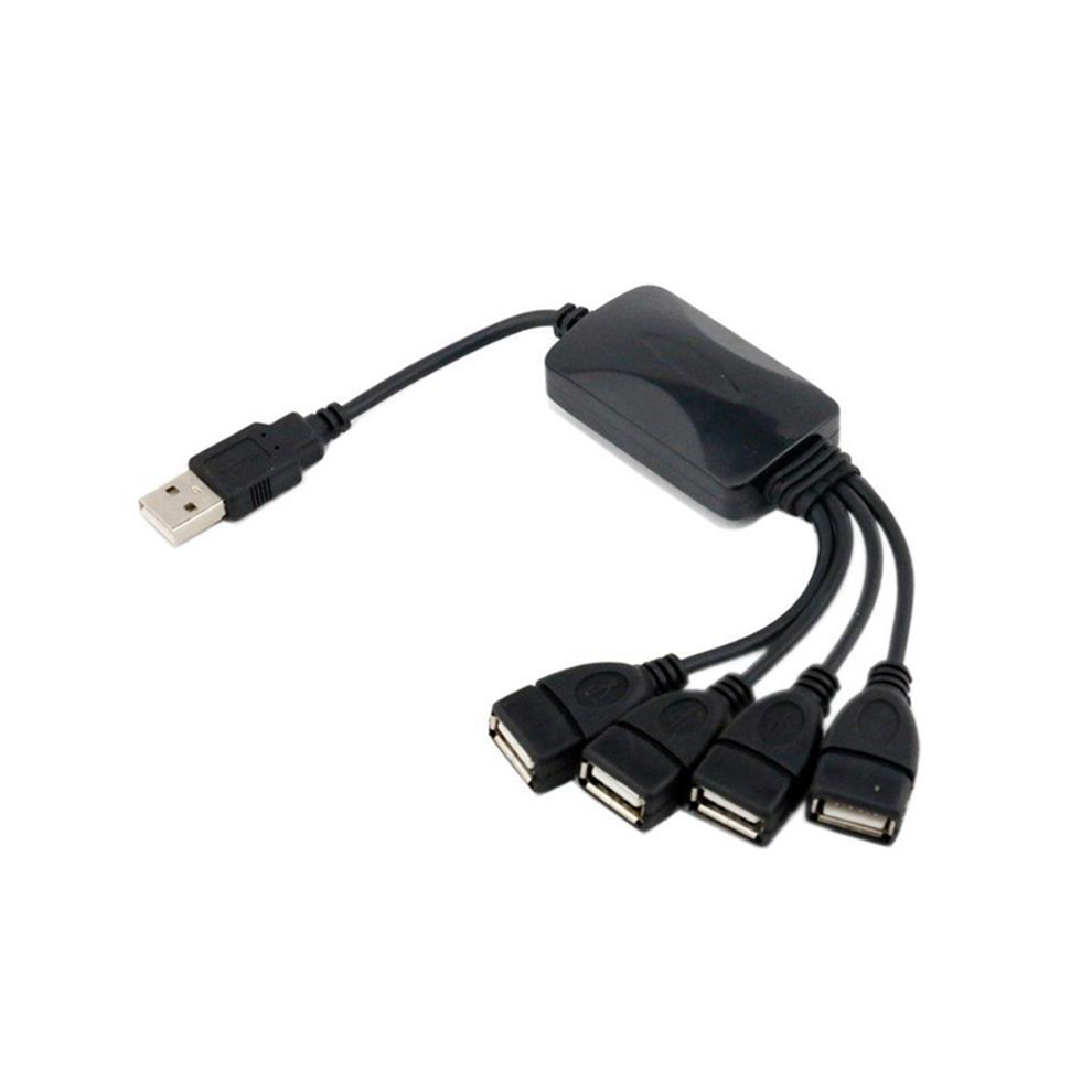 Photos - Card Reader / USB Hub Kopinma 1 Male to 4 Female USB HUB Splitter Extend Cable 2.0 Extension Data Power Adapter Socket Converter 
