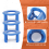Car Front Subframe Polyurethane Insert Kit Suspension Bushing for V70 II XC70 2000 Up to 2008 8