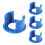 Car Front Subframe Polyurethane Insert Kit Suspension Bushing for V70 II XC70 2000 Up to 2008 5
