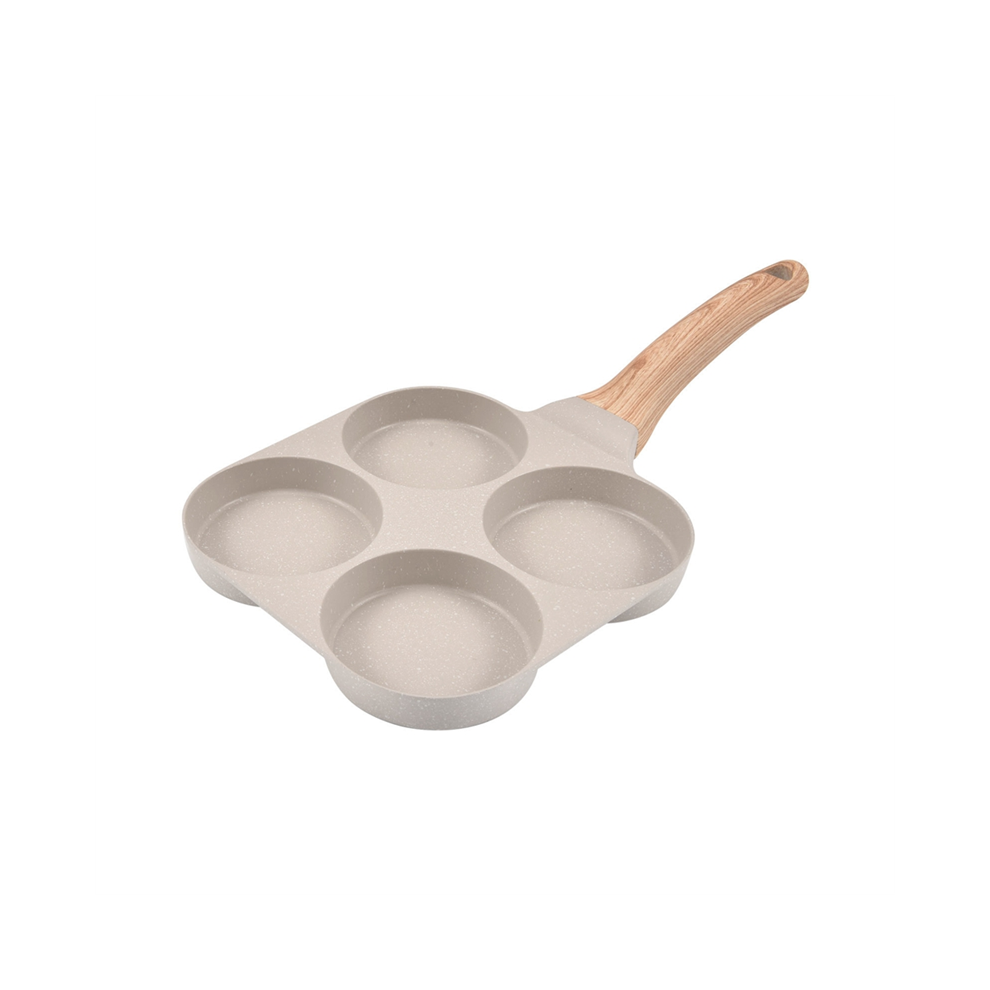 Egg Pan Omelette Pan, 4-Cup Nonstick Frying Cooker Skillet For Breakfast, Pancake, Plett, Crepe 4851999656596