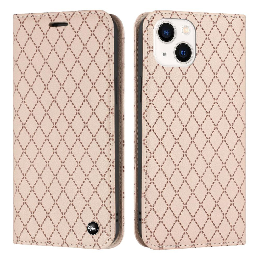 (Pink) Case For Iphone 14 Business Flip Magnetic Shell Wallet Card Slots Holder Pink 764563576258