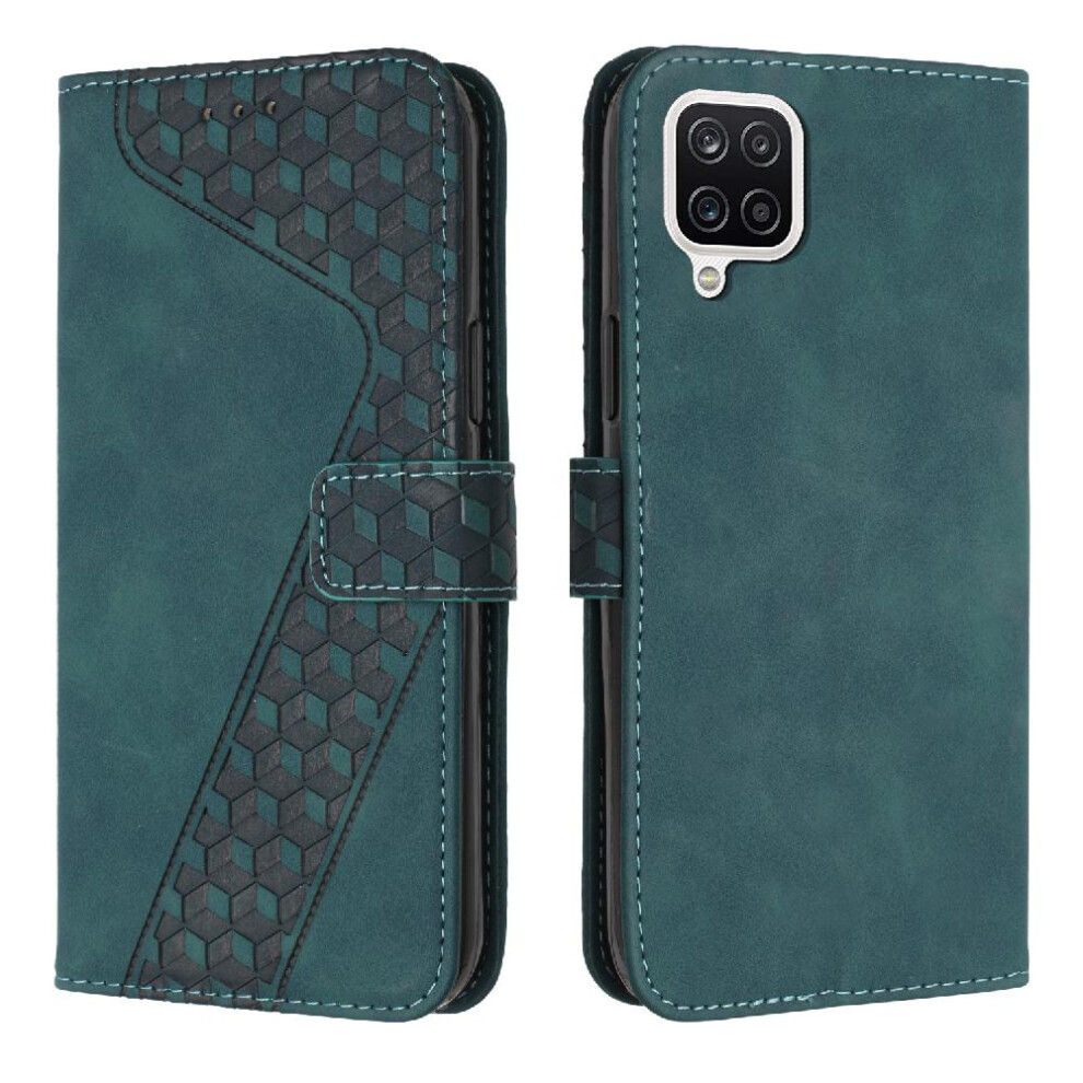 (Green) Phone Case For Samsung Galaxy A42 5G Flip Folio Magnetic Kickstand Card Slots Cover Wallet Green 764563576722