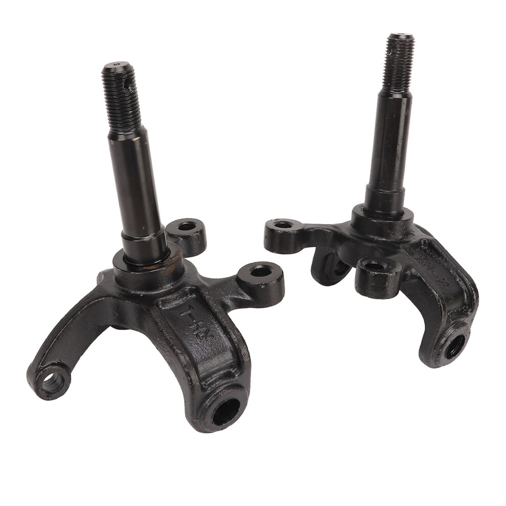 (As Show, One Size) 2 Pcs Wheel Stub Axle Strut Steering Knuckle Spindle Brake Disc Wheel Axle Hub Flange Compatible With 110Cc 150Cc 200Cc 250Cc Atv 4909775978407