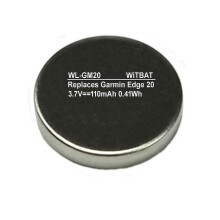 (As show, One size) Suitable For Jiaming Edge 20 Edge 25 Bicycle Computer Battery Pd2430-HD