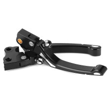 (As show, One size) CNC RSD Brake Clutch Handle Lever Vintage Style Universal Compatible Motorbike Dirt Pit Bike ATV