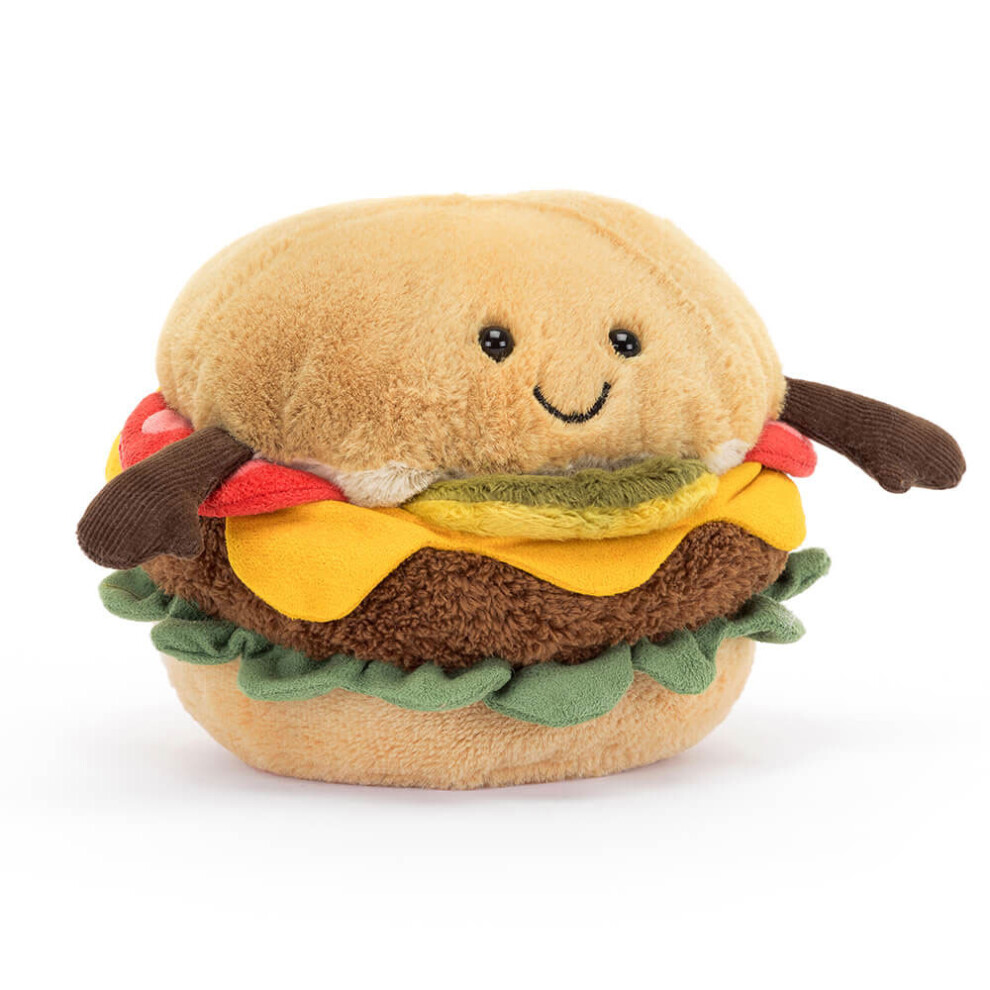 (Amuseables Burger) Plush toys, birthday gifts, Valentine's Day gifts, surprise gifts