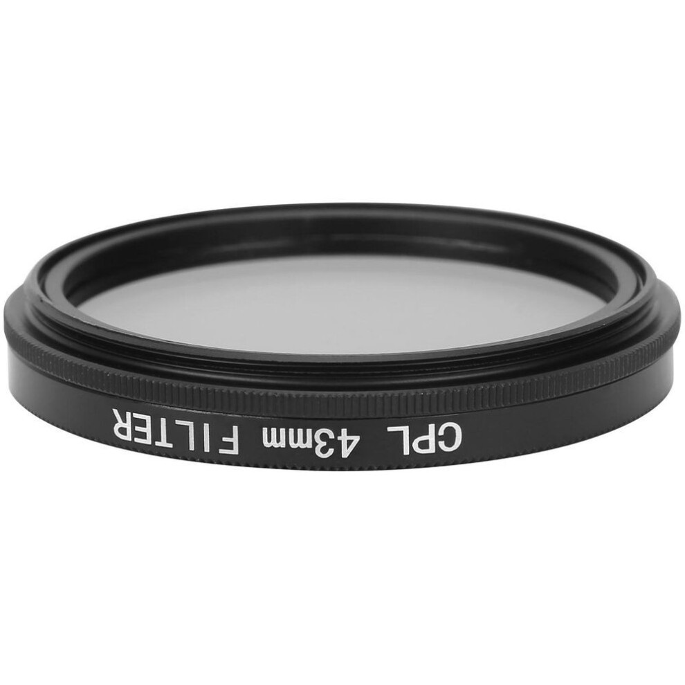 Junestar Cpl Lens Filter Polarizing Lens Filter For Canon Nikon Sony Olympus Fuji43mm