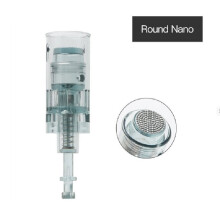 (Round Nano) Dr Ultima Pen M8 Beauty Device Wireless Electric Skin Care Nano Microneedle Kit