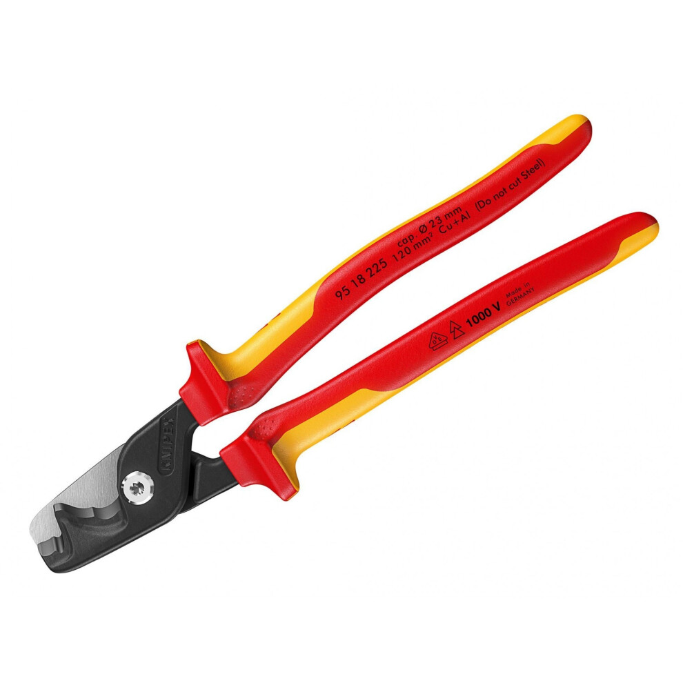 Knipex 95 18 225 Vde Stepcut Xl Cable Shears 225mm