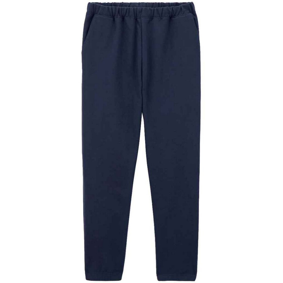 (S, Navy) Gildan Mens Softstyle Midweight Pocket Sweatpants