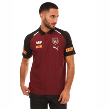 Puma Mens 2024 Team Queensland Maroons Polo Shirt