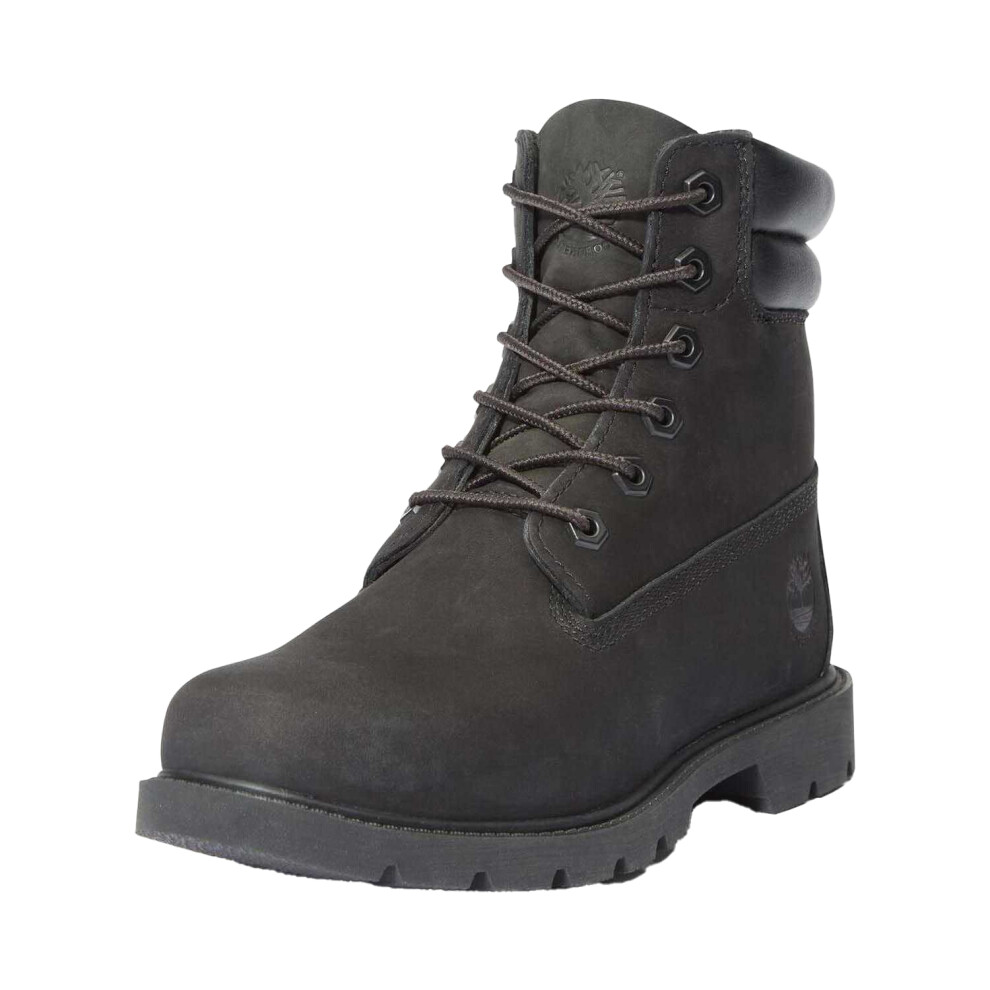 (5 UK, Black) Timberland Womens/Ladies Linden Woods Leather Lace Up Ankle Boots