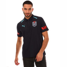 (M, Blue) Puma Mens NSW Blues Polo Shirt