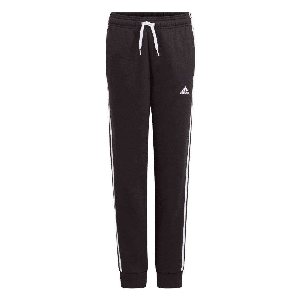 Adidas Boys Essentials Fleece 3 Stripes Jogging Bottoms