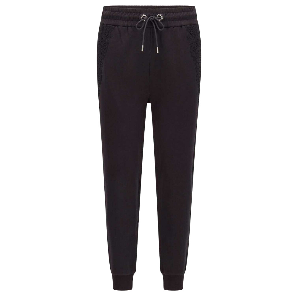 (8 UK, Black) Boss Womens/Ladies Emonis Tracksuit Bottoms