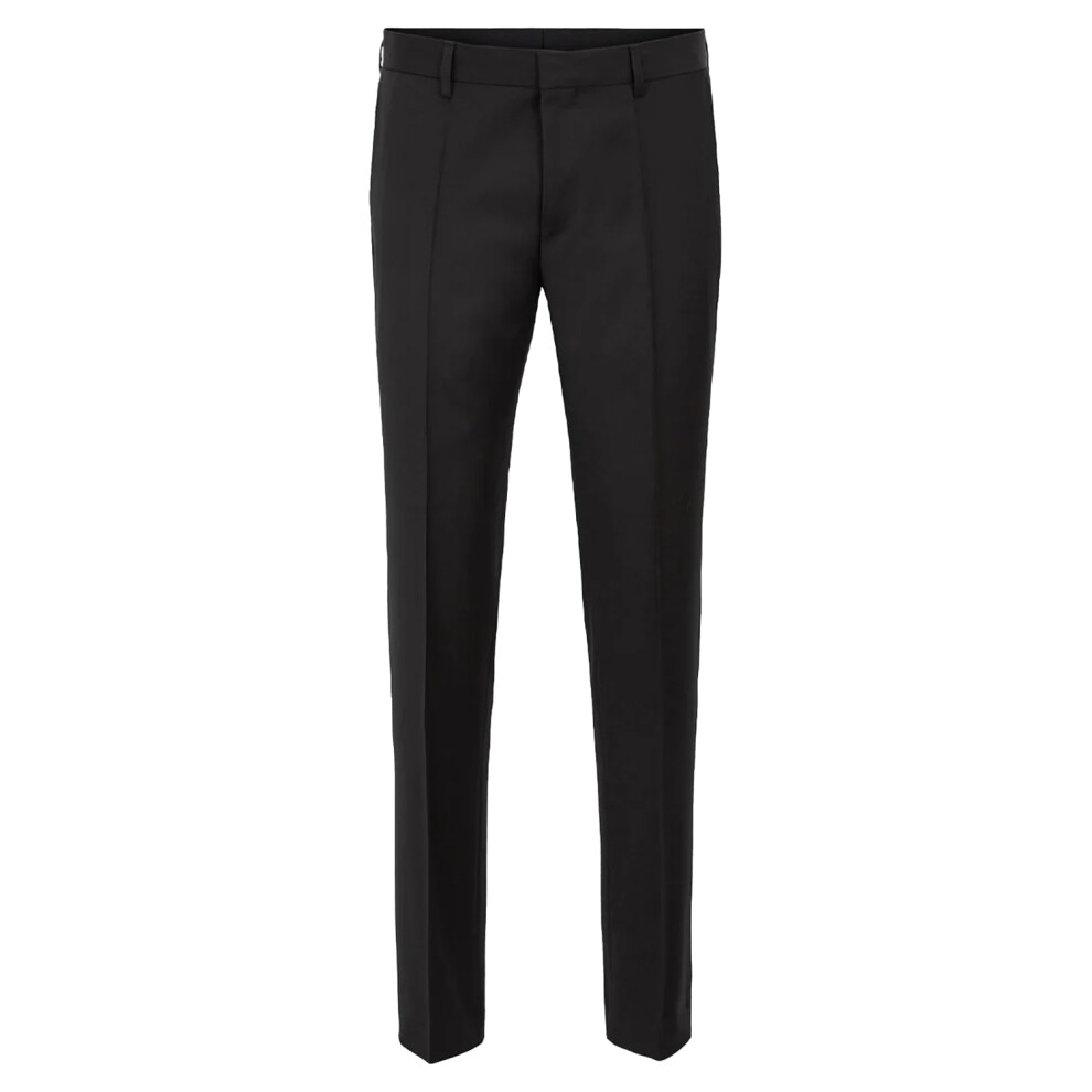 (28R, Black) Boss Mens Gibson Trousers