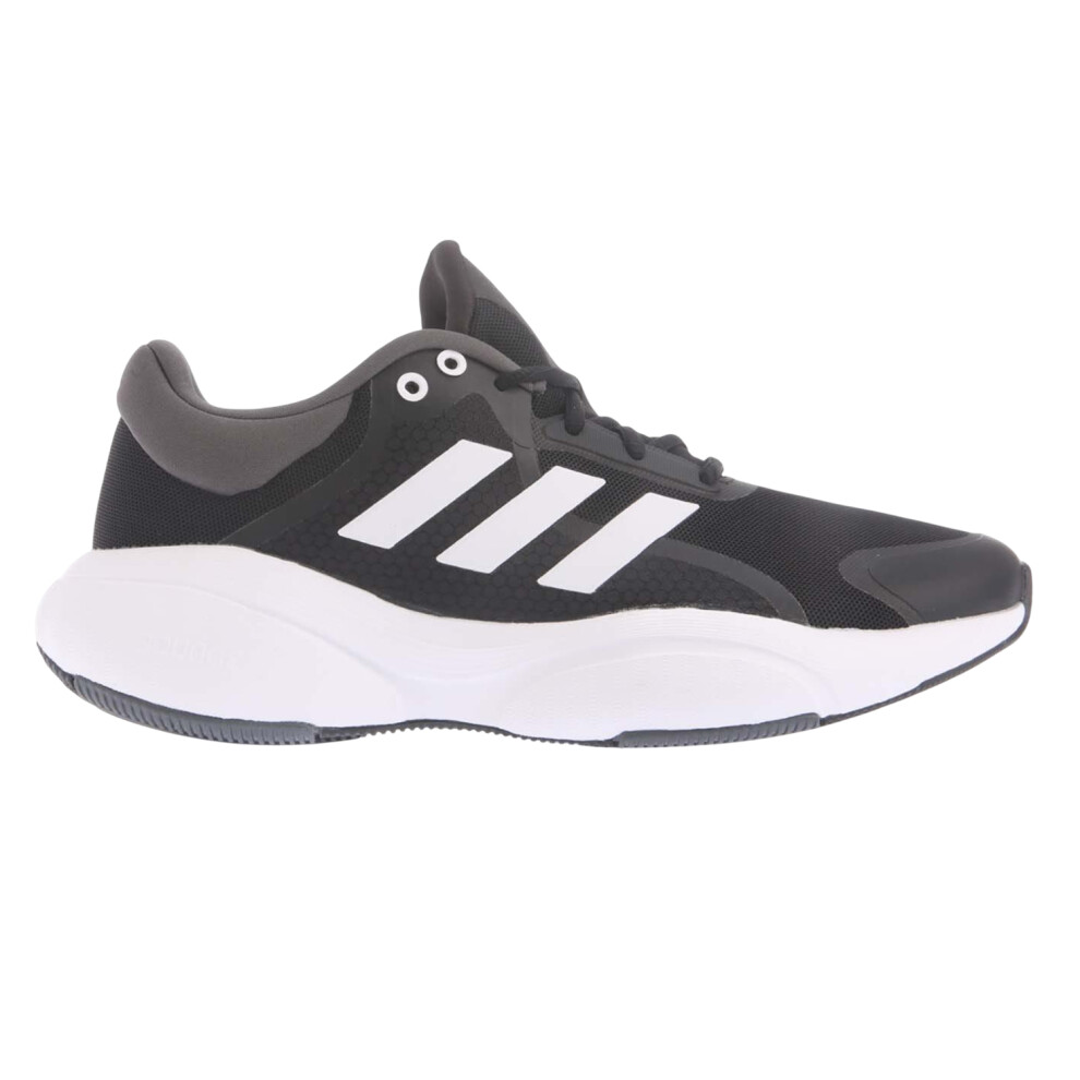 (7 UK, Black/White) Adidas Womens/Ladies Response Running Shoes