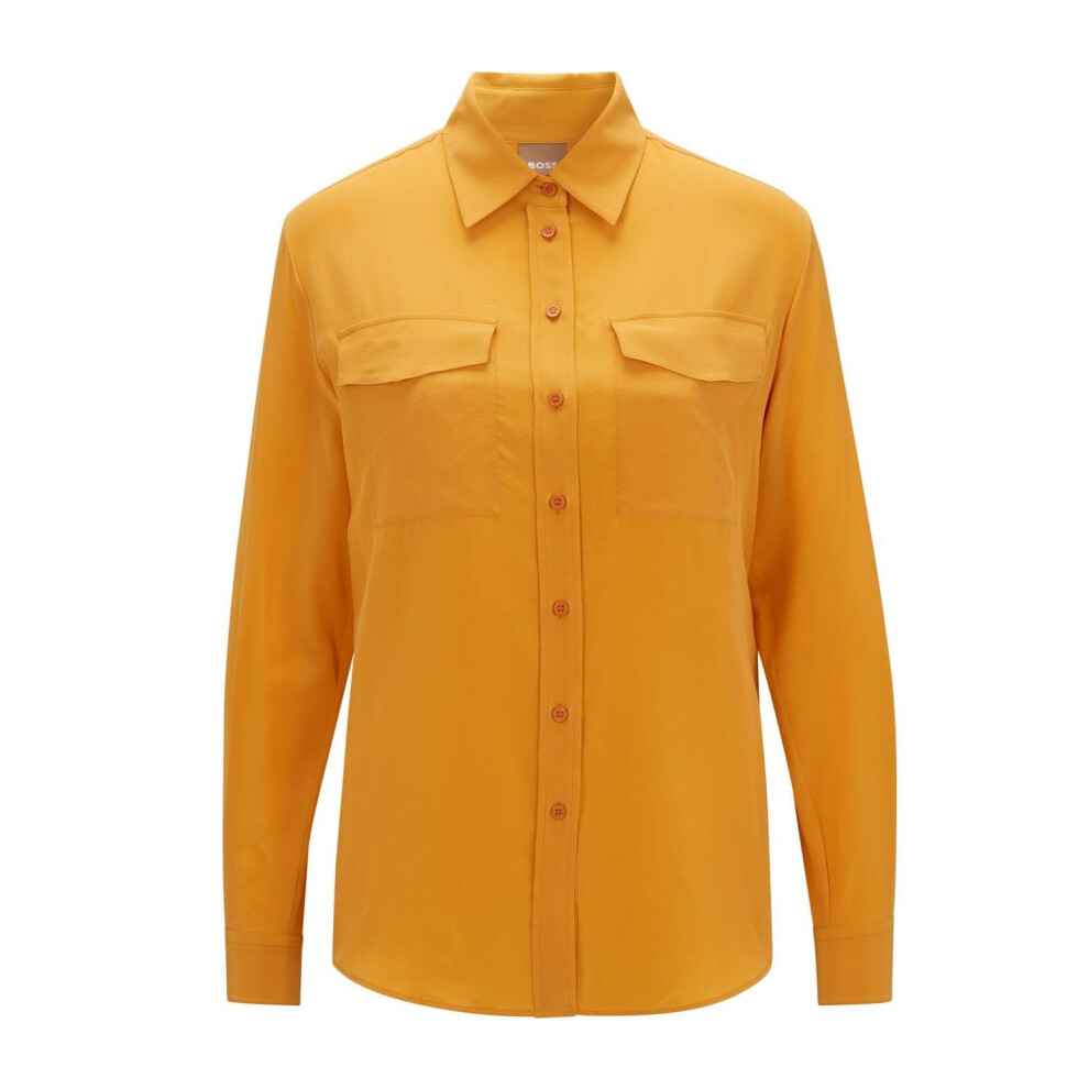 (8 UK, Yellow) Hugo Boss Womens/Ladies Blouse