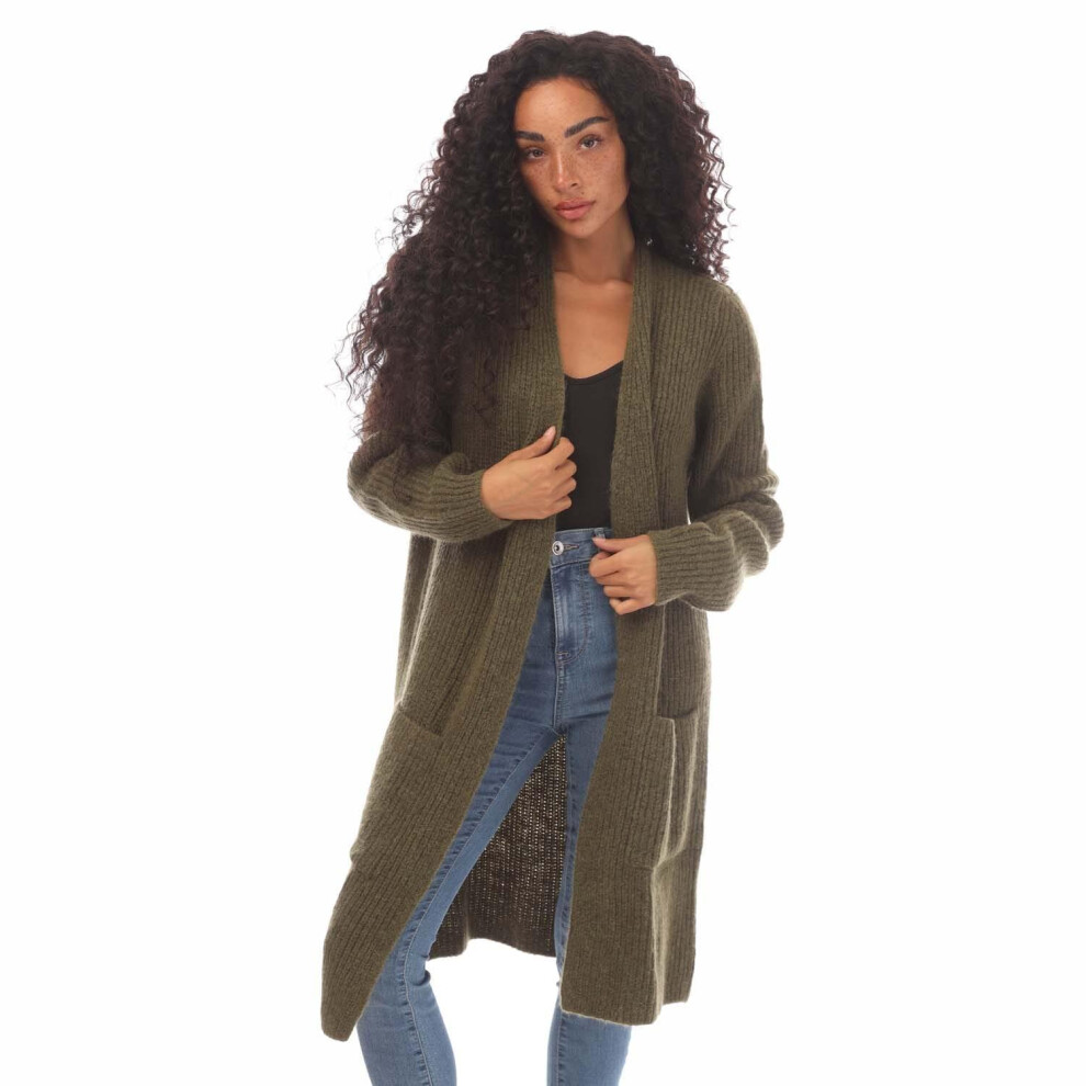 (6 UK, Green) Boss Womens/Ladies C_Fanidas Cardigan