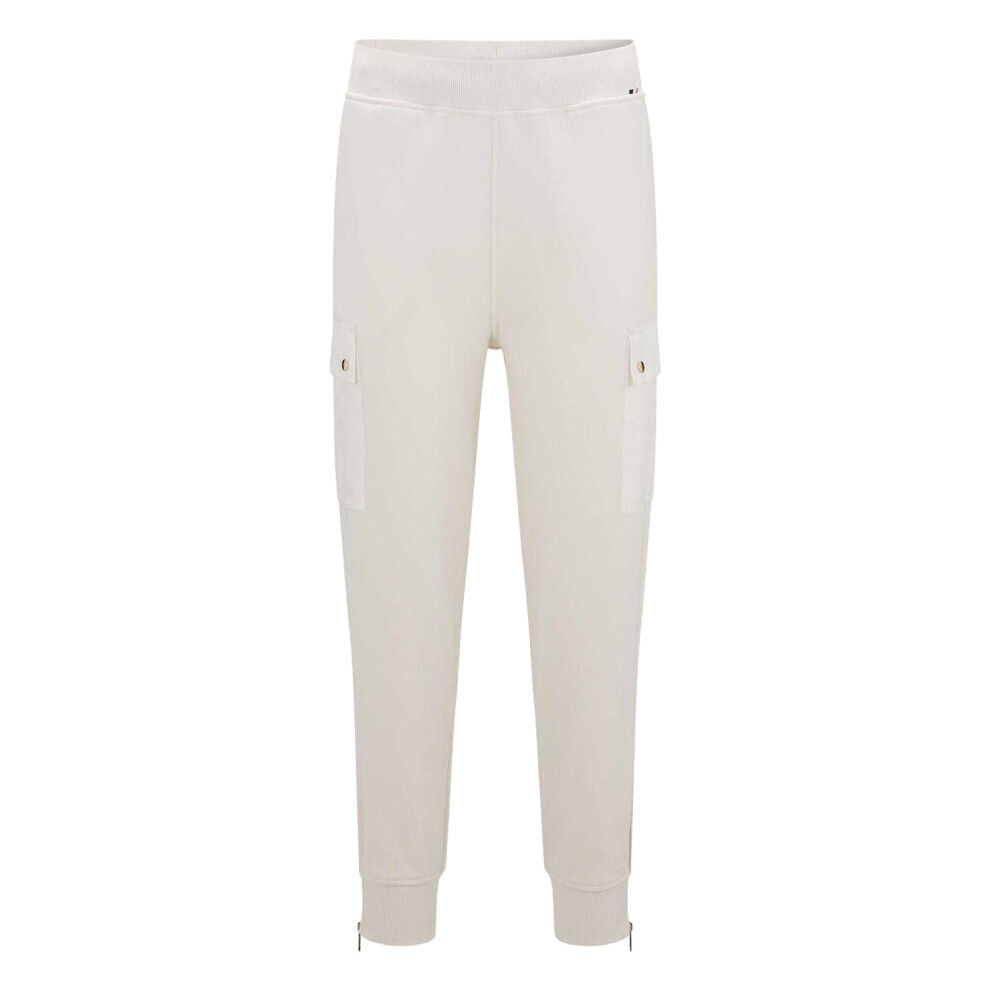(12 UK, White) Boss Womens/Ladies C Ecargo Jogging Bottoms