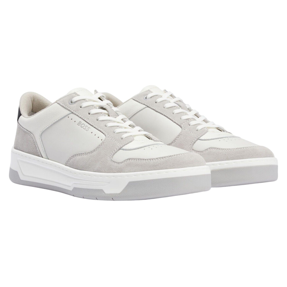 Boss Mens Baltimore Leather Tennis Trainers