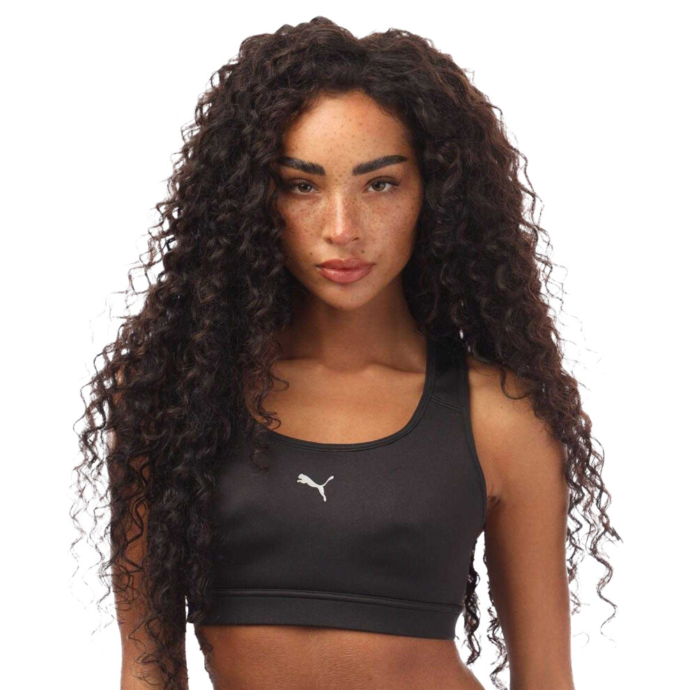 (S, Black) Puma Womens/Ladies Running Sports Bra