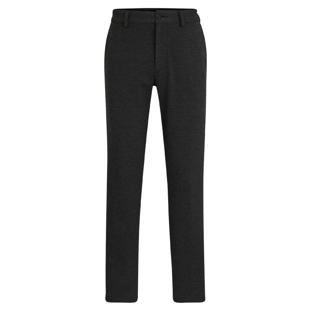 (36R, Black) Hugo Boss Mens Kaiton Slim Trousers