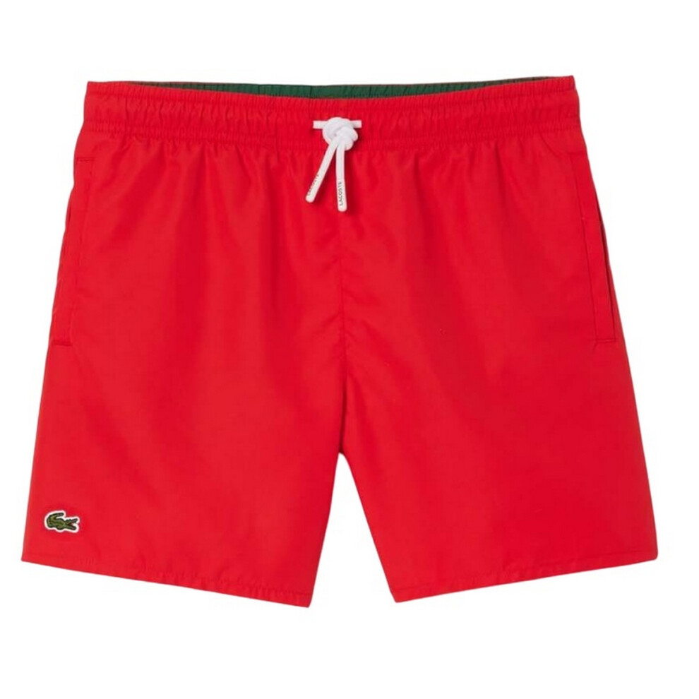 (4 Years, Red) Lacoste Childrens/Kids Quick Dry Swim Shorts