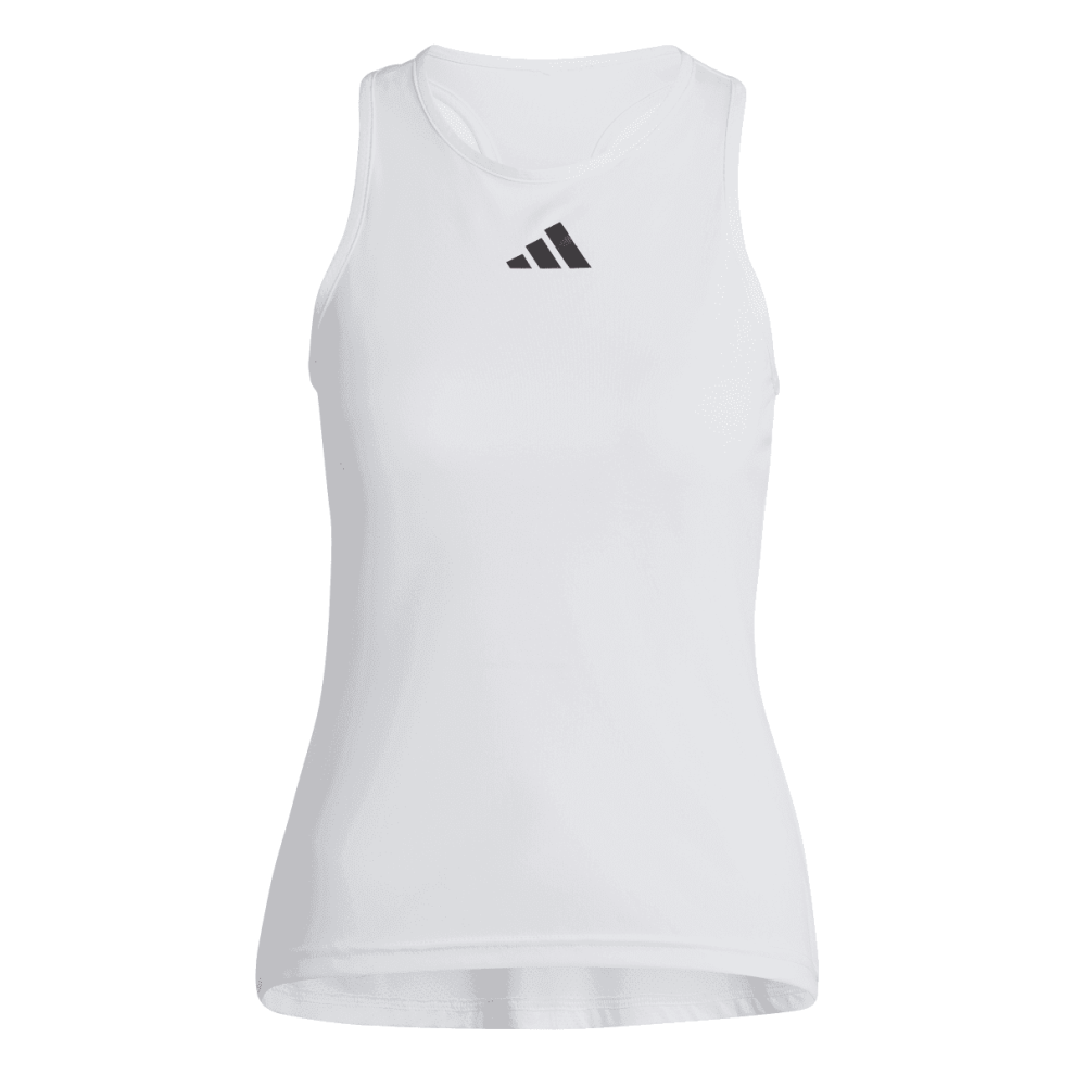 (6 UK - 4 UK, White) Adidas Womens/Ladies Club Tennis Tank Top