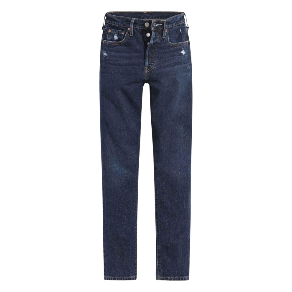 (28XS, Dark Blue) Levis Womens/Ladies 501 Skinny Jeans