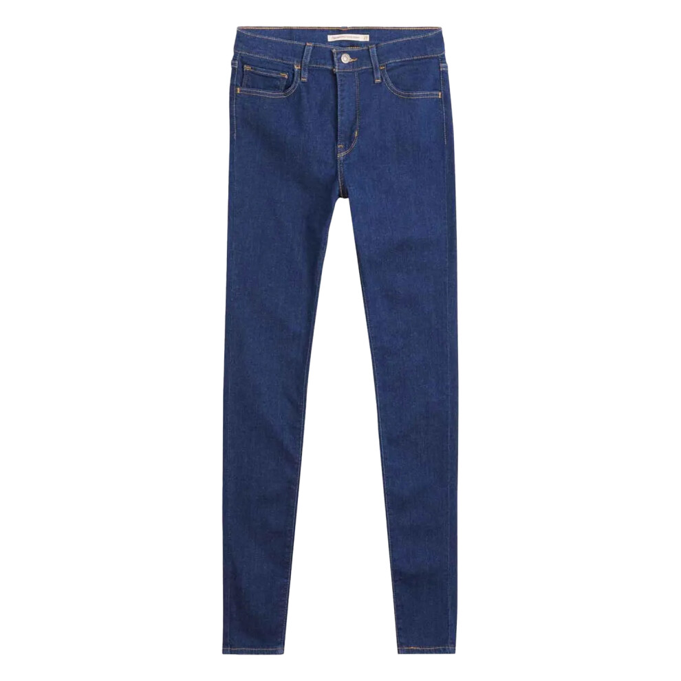 (28S, Dark Blue) Levis Womens/Ladies 720 Rinse High Rise Super Skinny Jeans